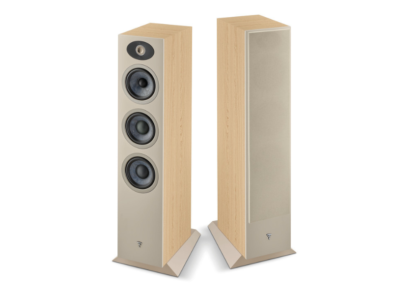 Focal FOAESFO1N20L000 3 Way Floor Standing Loudspeaker (Light Wood)