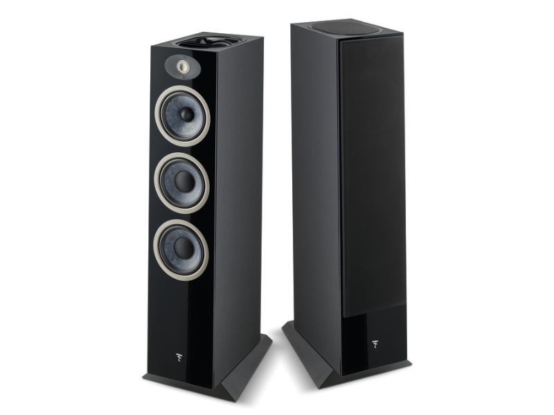 Focal FOAESFO1DA0B100 N3-D Floorstanding Speaker with Dolby Atmos (High Gloss Black)