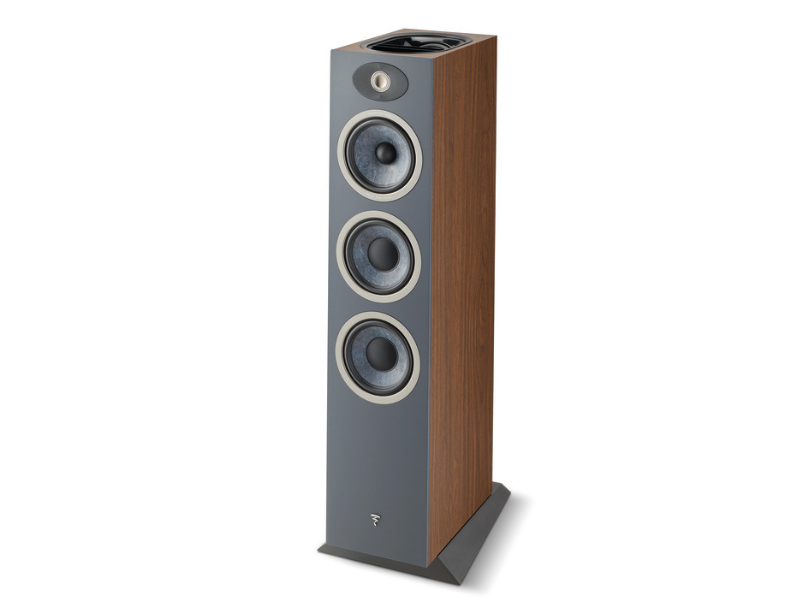 Focal FOAESFO1DA0O400 N3-D Floorstanding Speaker with Dolby Atmos (Dark Wood)