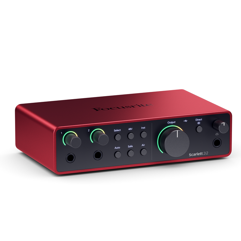 Focusrite SCARLETT 2i2 STUDIO Audio Interface - 4th Gen