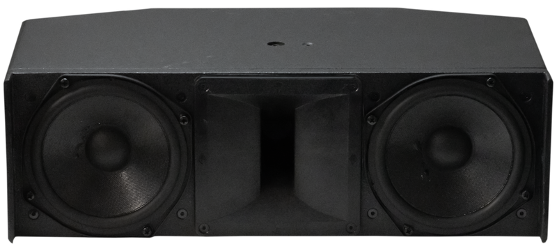 EAW MKD526 2-Way Full-Range Dual-Woofer Loudspeaker (Black) - Dual 5"