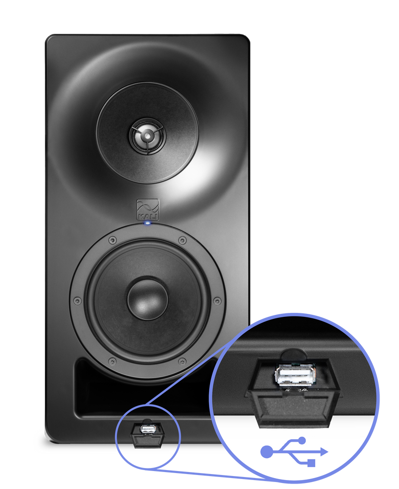 Kali Audio SM-5 3-Way Studio Monitor with Network Control (Single) - 5"