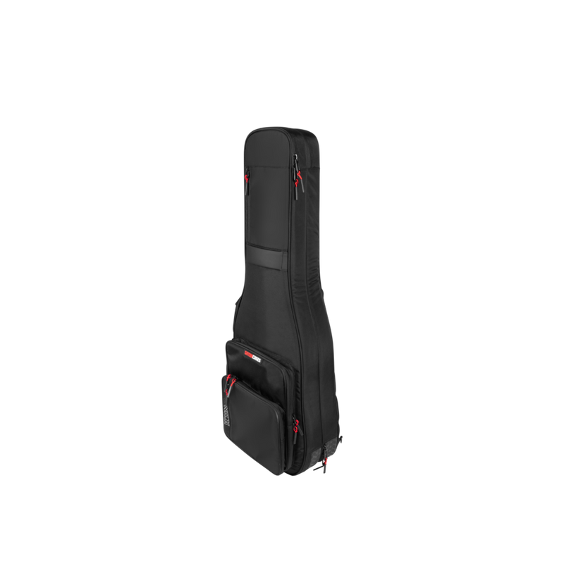 Gator G-ICONTTELEC-BLK Icon Take Two Series High Quality Gig Bags For 2 Electric Guitars