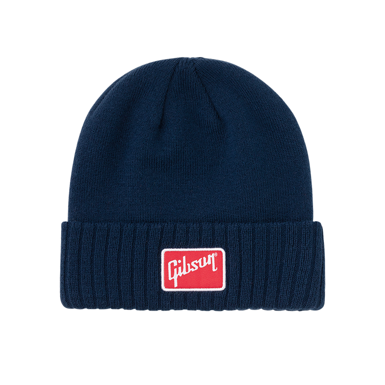 Gibson GHT-BLUEBEANIE Cuffed Beanie (Navy)
