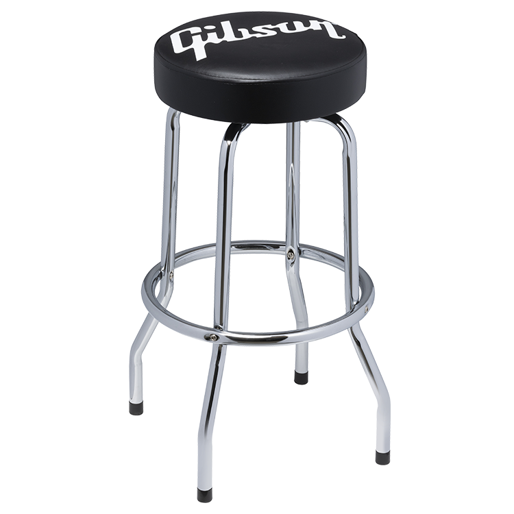 Gibson GA-STOOL5 Premium Playing Stool (Standard Logo) - Tall (30")
