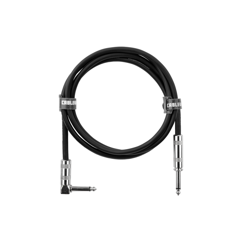 Gator GCWB-INS-05RA Backline Series Straight/Right Angle Instrument Cable - 5ft
