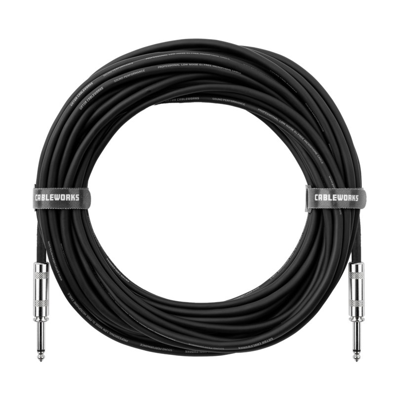 Gator GCWB-INS-30 Backline Series Straight/Straight Instrument Cable - 30ft