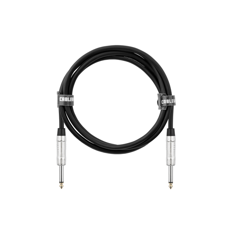 Gator GCWB-SPK-06 Backline Series 1/4" Straight to 1/4" Straight Speaker Cable - 6ft