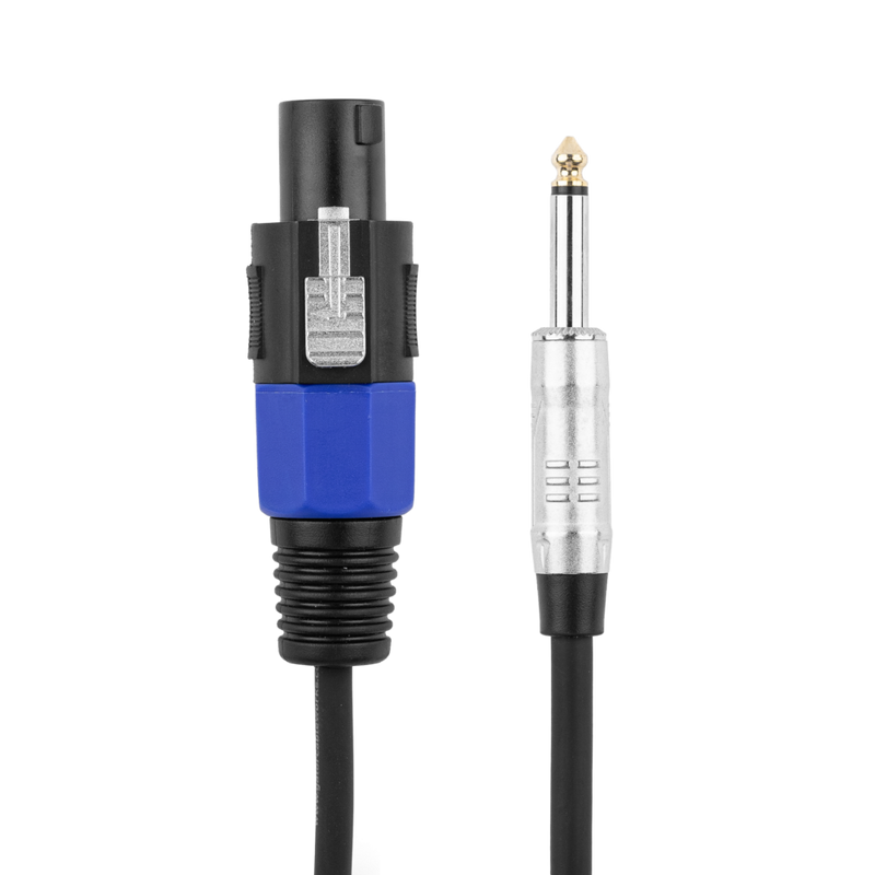 Gator GCWB-SPK-50-1TL Backline Series 1/4" TS To Twist Lock Connector Speaker Cable - 50ft