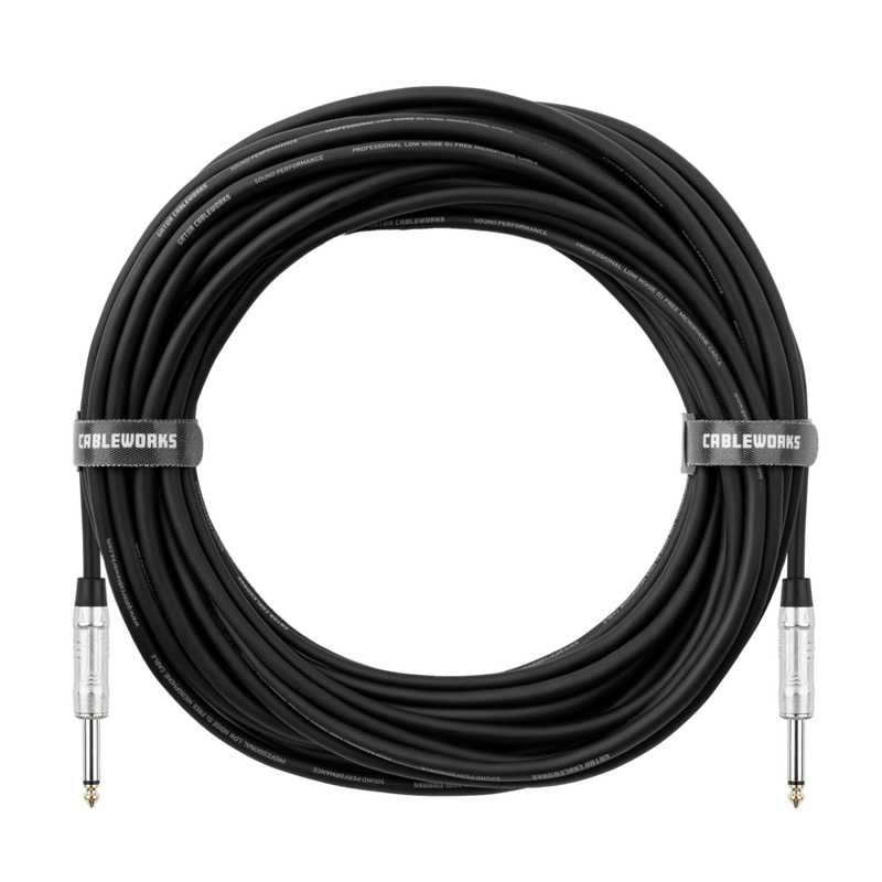 Gator GCWB-SPK-50 Backline Series 1/4" Straight TS Speaker Cable - 50ft