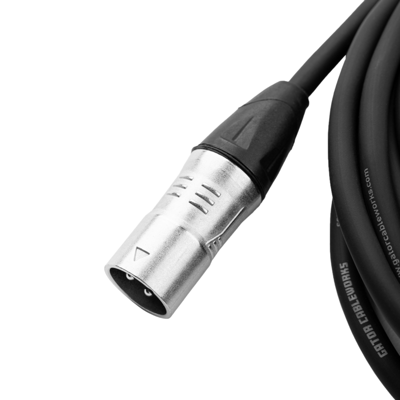 Gator GCWB-XLR-25 Backline Series XLR Microphone Cable - 25ft