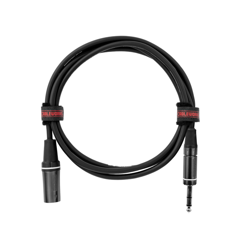 Gator GCWC-XLR-05MTRS Composer Series XLR M to TRS Cable - 5ft