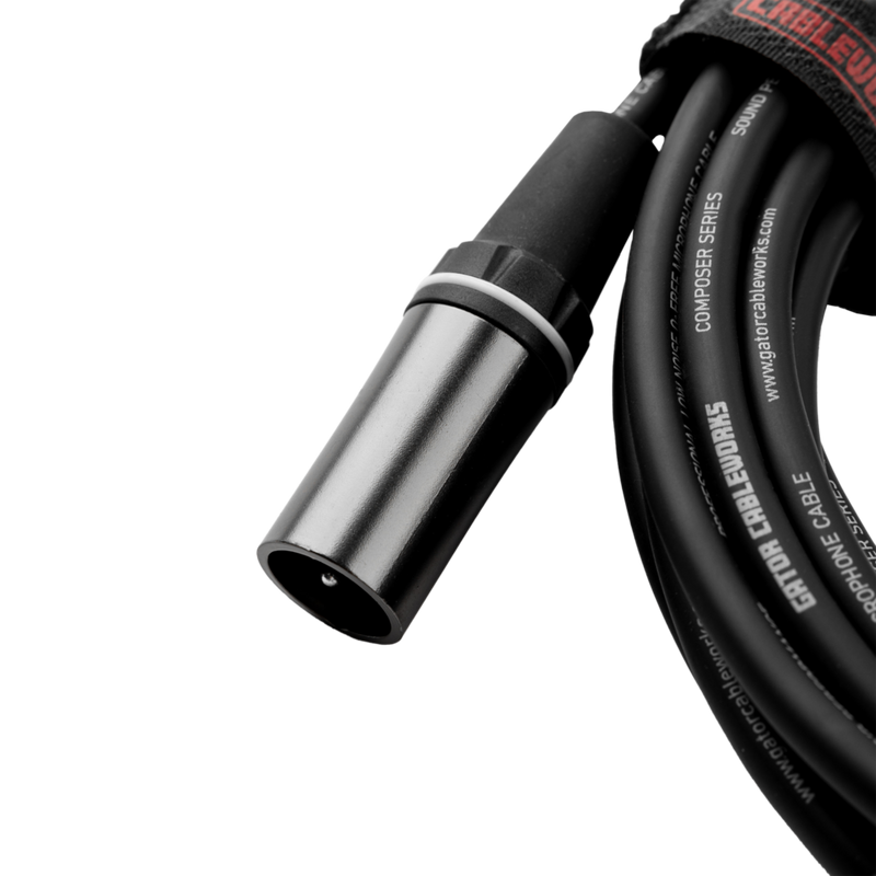 Gator GCWC-XLR-75 Composer Series XLR Microphone Cable - 75ft