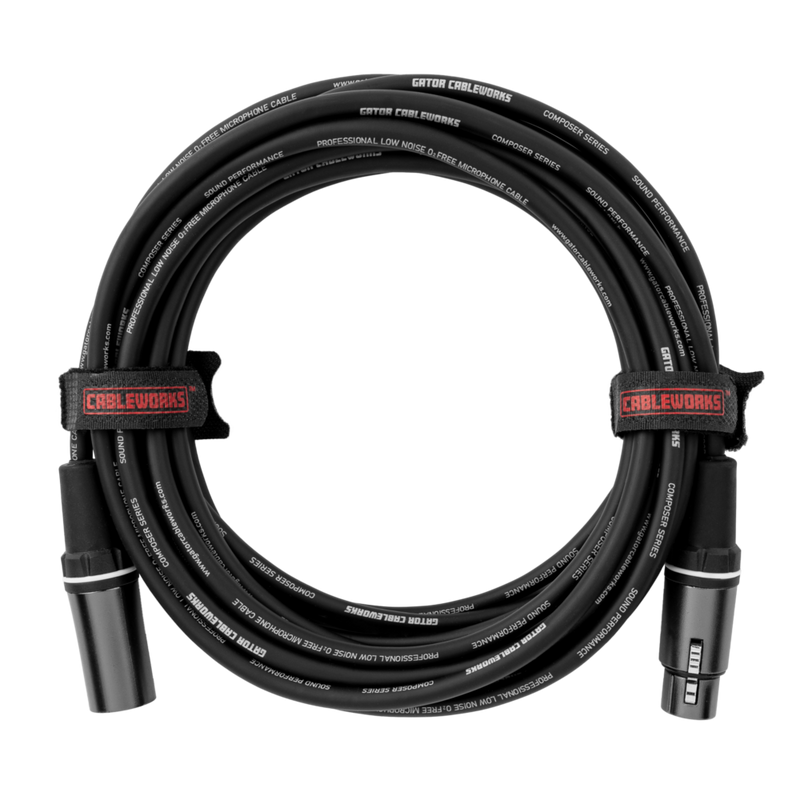 Gator GCWC-XLR-75 Composer Series XLR Microphone Cable - 75ft