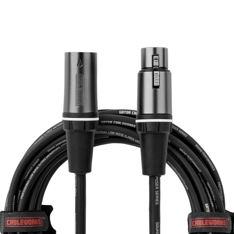 Gator GCWC-XLR-30 Composer Series XLR Microphone Cable - 30ft