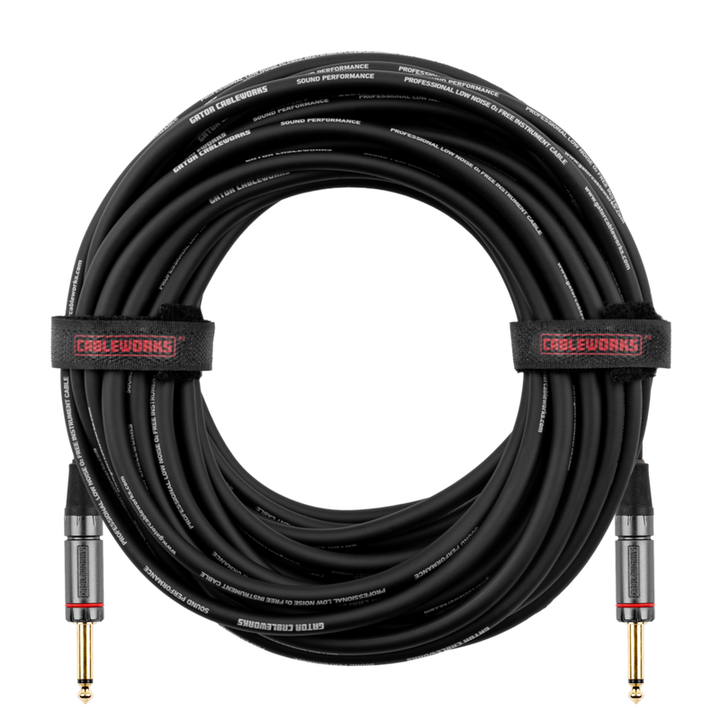 Gator GCWH-INS-30 Headliner Series 1/4" Straight Instrument Cable - 30ft