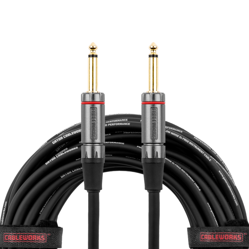 Gator GCWH-INS-30 Headliner Series 1/4" Straight Instrument Cable - 30ft