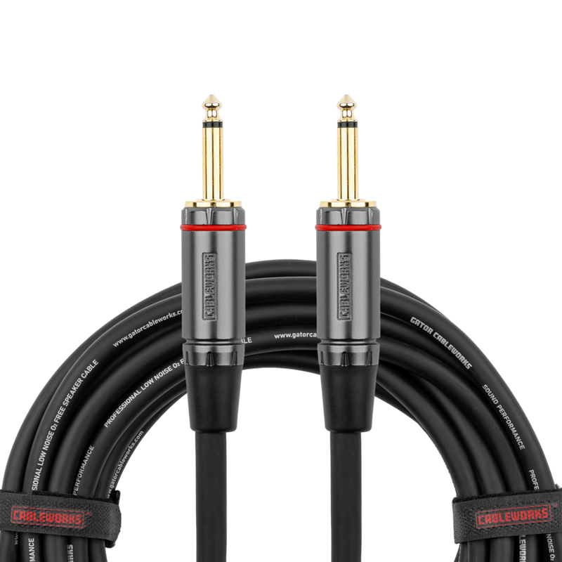Gator GCWH-SPK-25 Headliner Series 1/4" TS Speaker Cable - 25ft