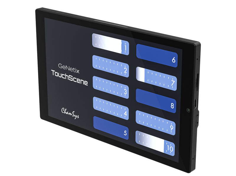 Chamsys GENETIX TOUCHSCENE Controller - 8"