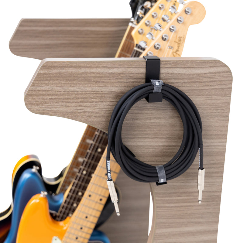 Gator GFW-ELITEGTR3RK-GRY Elite Three Electric/Acoustic Guitar Rack (Grey)