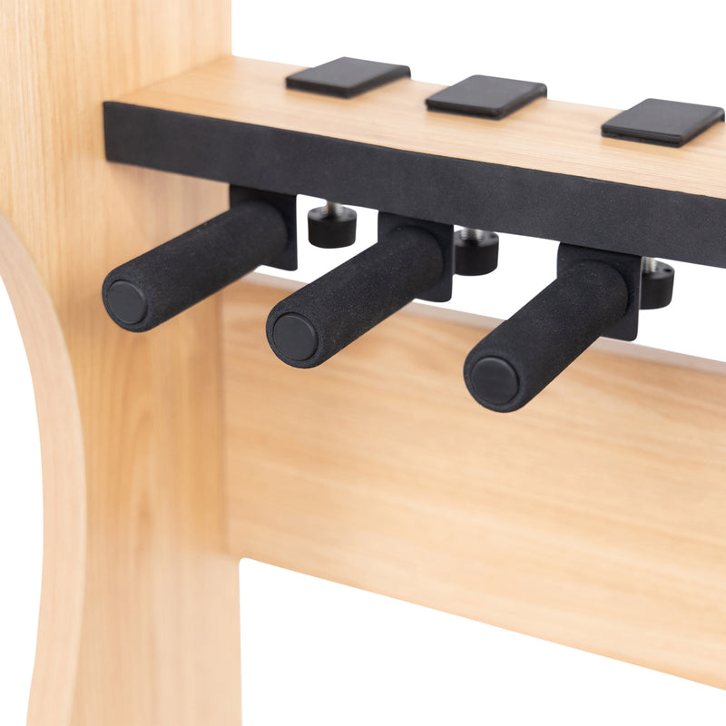 Gator GFW-ELITEGTR3RK-MPL Elite Three Electric/Acoustic Guitar Rack (Maple)