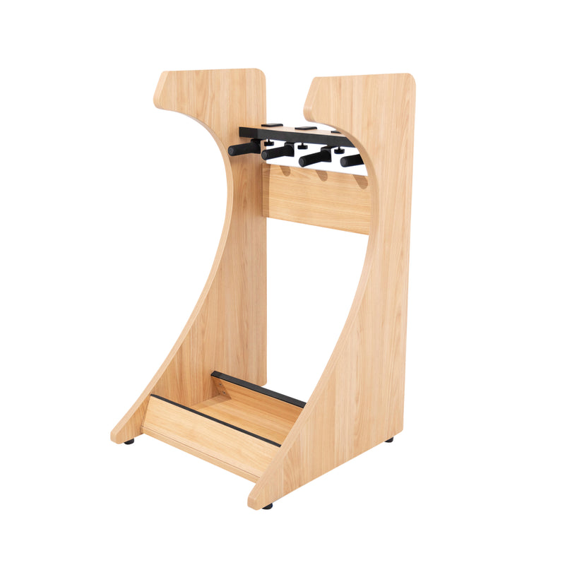 Gator GFW-ELITEGTR3RK-MPL Elite Three Electric/Acoustic Guitar Rack (Maple)