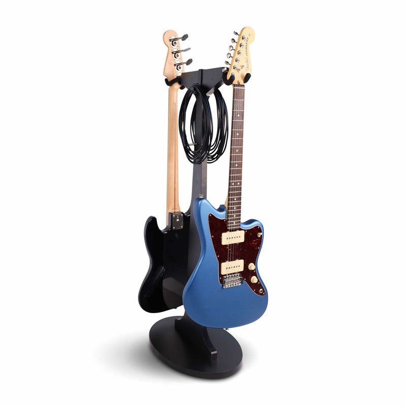 Gator GFW-ELITEGTRHNGSTD2-BLK Elite Series 2X Guitar Hanging Stand (Black)