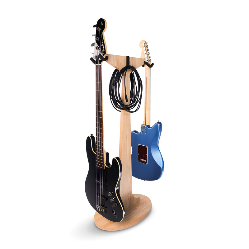 Gator GFW-ELITEGTRHNGSTD-2X-MPL Elite Series 2X Guitar Hanging Stand (Maple)