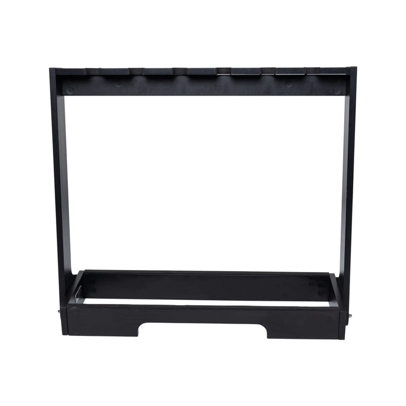 Gator GFW-GTR-WD6RK-BLK Wooden Guitar Rack for Up to 6 Guitars (Black)
