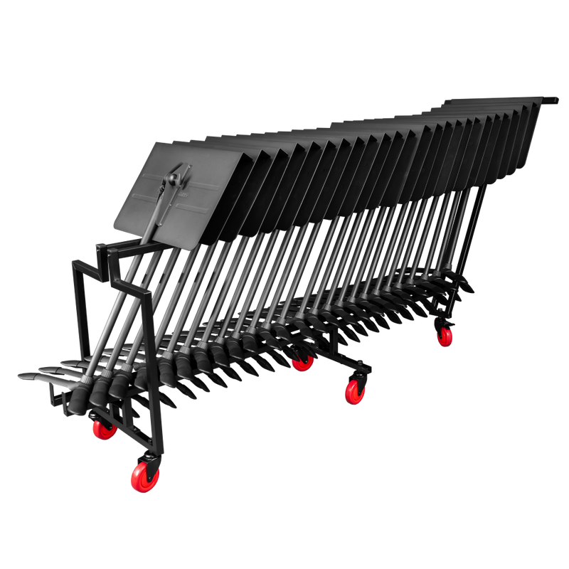 Gator GFW-MUSSTD-CART25 Carrier Cart For 25 Sheet Music Stands