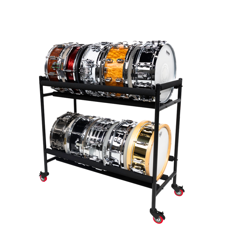 Gator GFW-SDRACK-T2 Two-Tier Snare Rack With Locking Casters