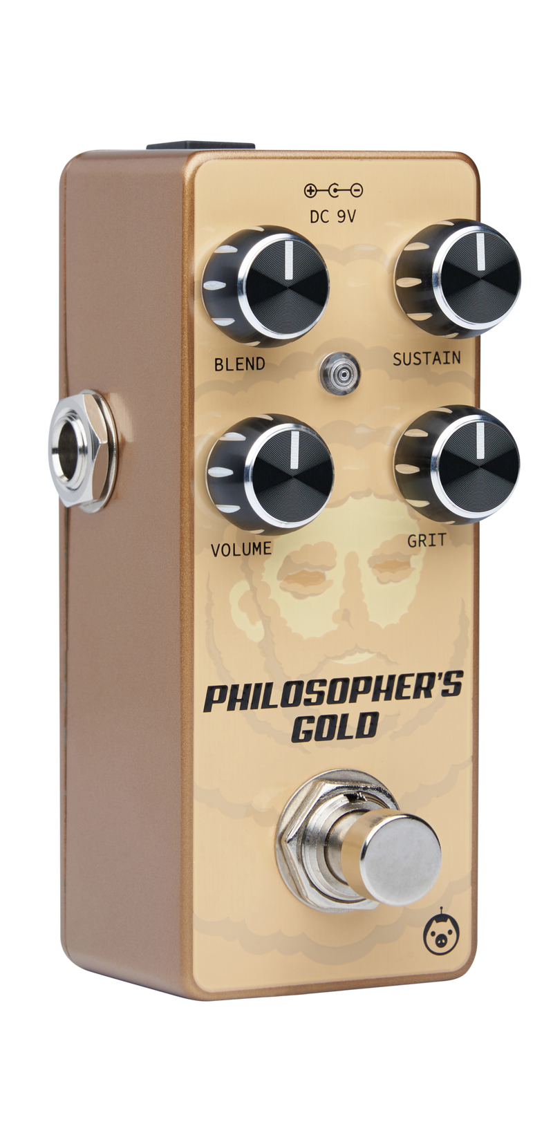 Pigtronix PHILOSOPHERS GOLD Pédale de sustain/distorsion