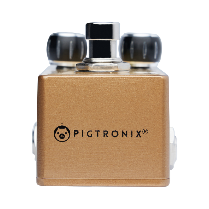 Pigtronix PHILOSOPHERS GOLD Pédale de sustain/distorsion