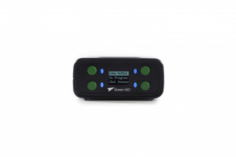 Green-GO GGO-SI4WR Slim Audio Interface 4-Wire Line In/Out Device