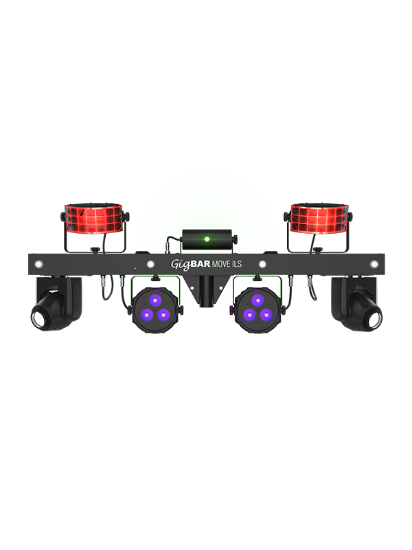 Chauvet DJ GIGBAR-MOVE-ILS Système d'éclairage 5-en-1 avec support, sac et télécommande