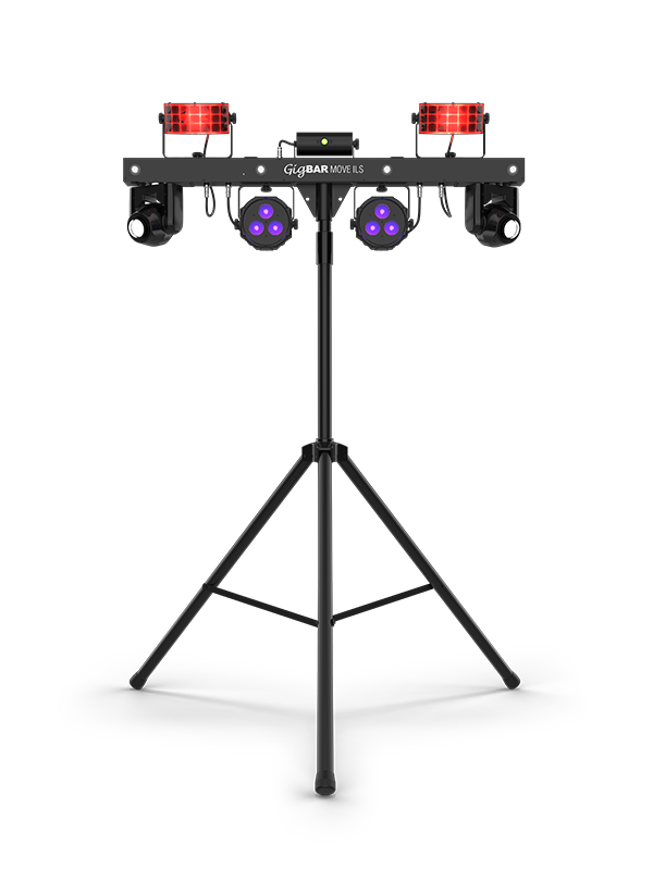 Chauvet DJ GIGBAR-MOVE-ILS Système d'éclairage 5-en-1 avec support, sac et télécommande