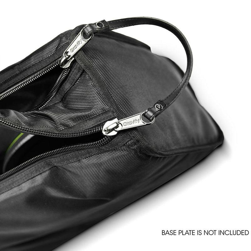 Gravity GR-GBGMSPB4B Sac de transport pour 4 pieds de micro avec base en plaque