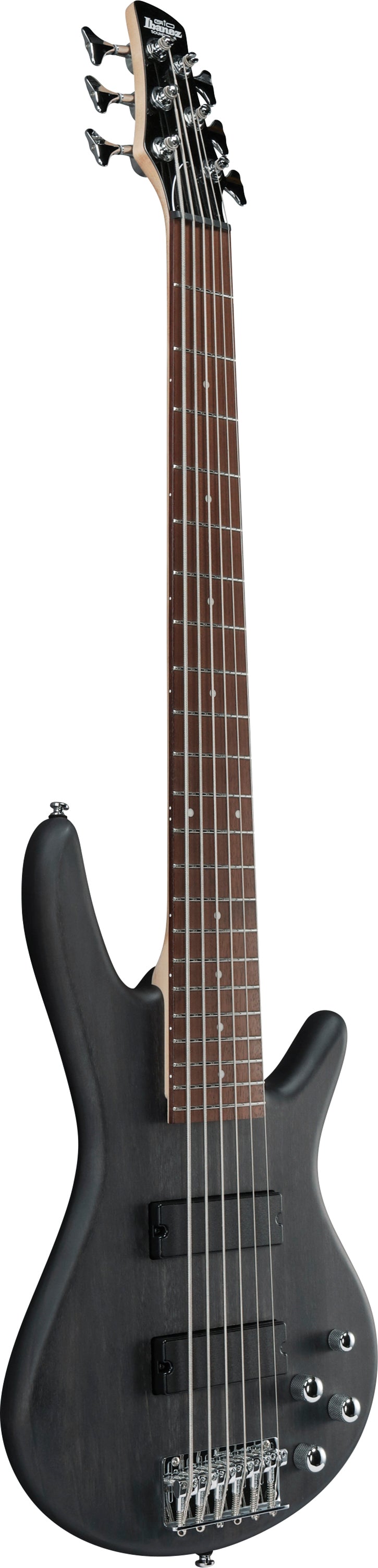 Ibanez GSR206TGF Gio SR 6 Strings Electric Bass Guitar (Transparent Gray Flat)