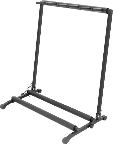 Profile GSR405B Folding Guitar Rack for 5 Guitars