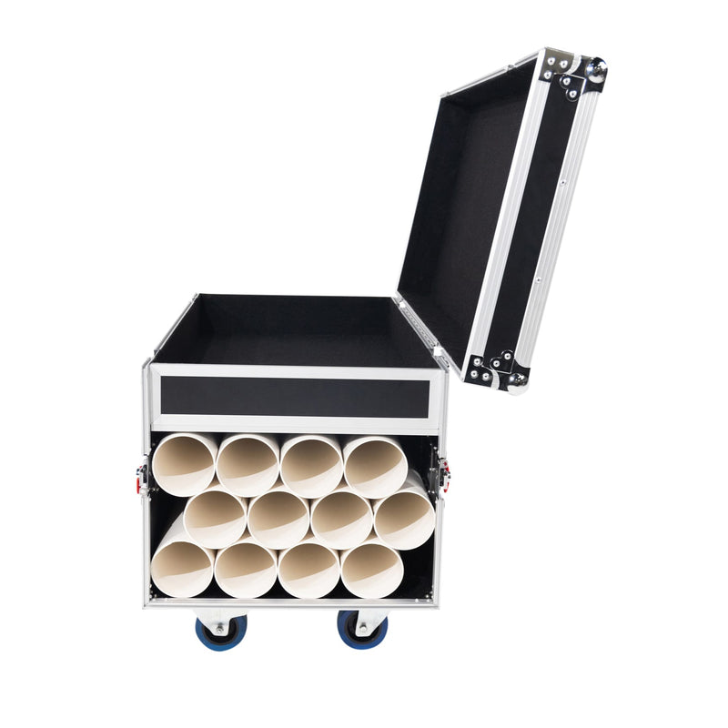 Gator GTOUR-MICSTAND-12 Flight Case to Transport 12 Mic Stands