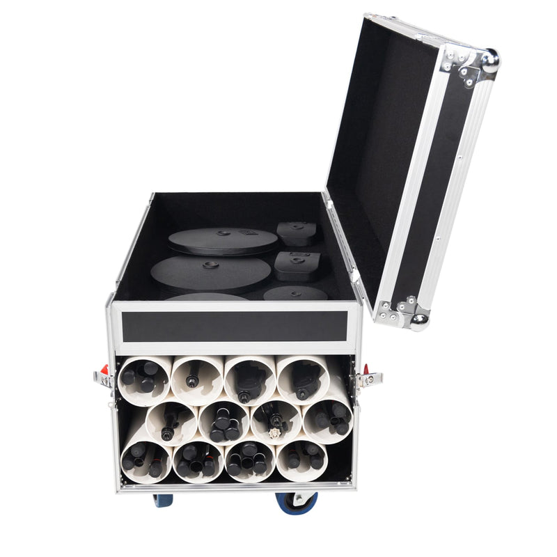 Gator GTOUR-MICSTAND-12 Flight Case to Transport 12 Mic Stands