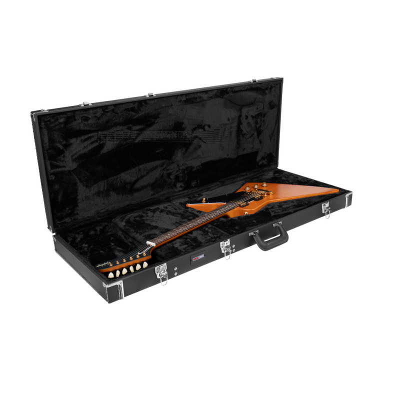 Gator GW-EXP Deluxe Wood Case For Explorer Guitars
