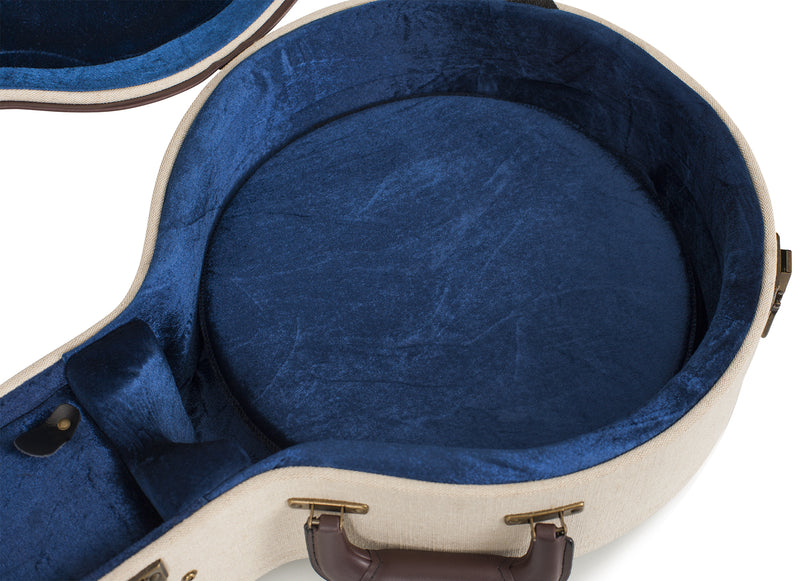 Gator GW-JM-BANJO-XL Deluxe Banjo Wood Case (Journeyman Burlap)