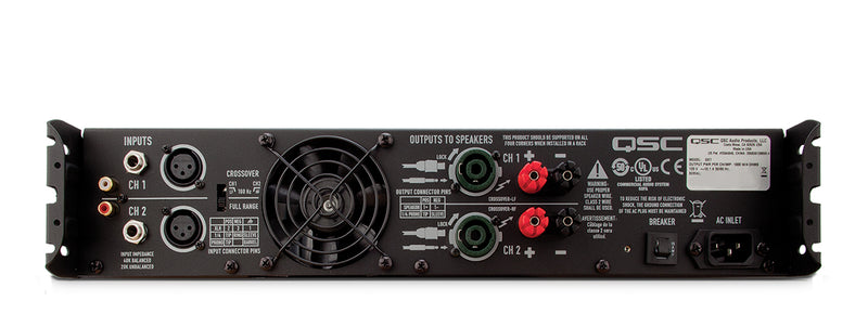 Amplificateur de puissance QSC GX5 à 2 canaux -500 watts / 8 ohms