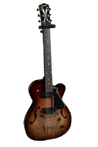 Godin Guitars 5TH AVENUE TL P90 Semi Hollow Body Electric Guitar (Vintage Burst)