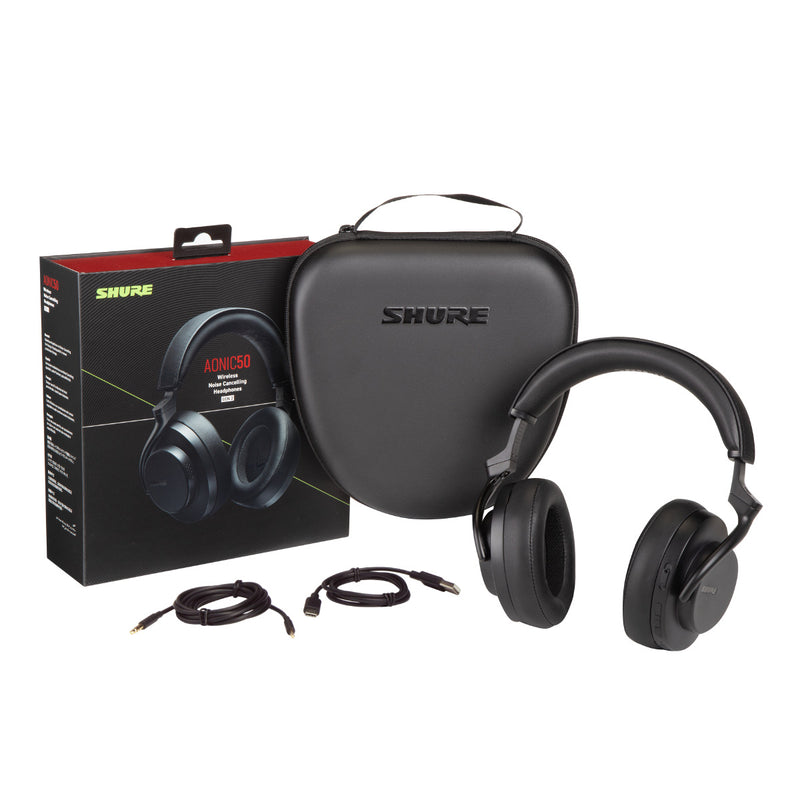 Shure AONIC 50 Gen 2 Wireless Over-Ear ANC Headphones (Black)