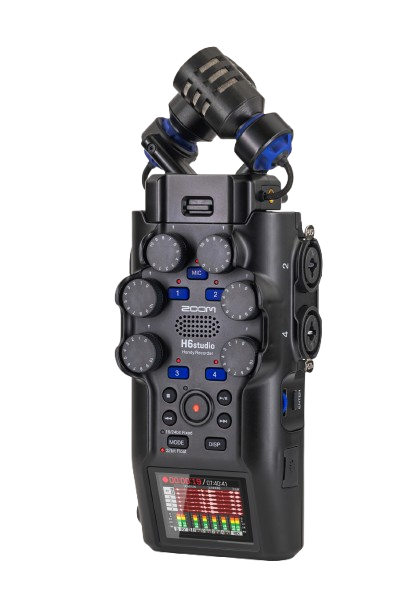 Zoom H6STUDIO Handy Recorder