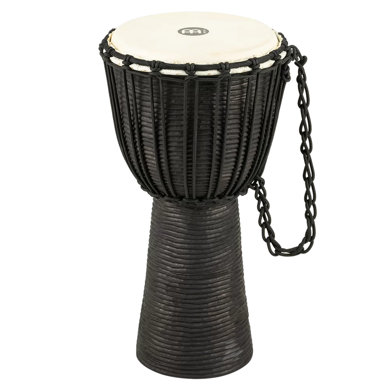 Meinl HDJ3-M Rope Tuned Headliner Series Wood Djembe (Black River Series) - 10"