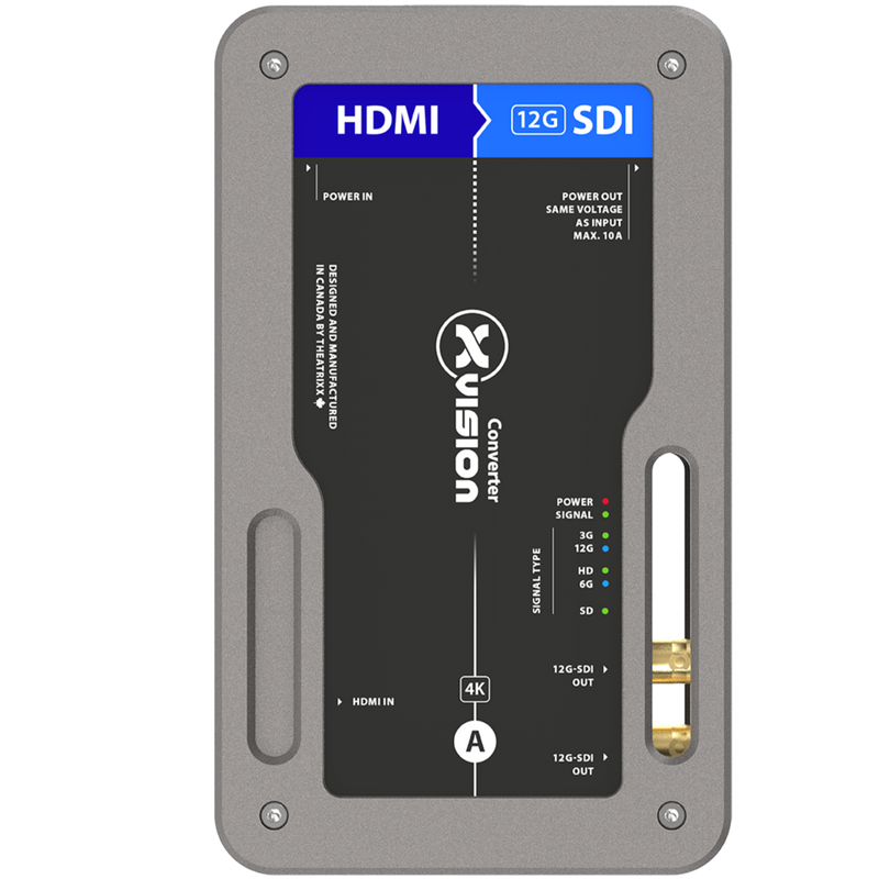 xVision XVVHDMI2SDIT1-12G HDMI2.0 to 12G-SDI - PT1 In/Thru