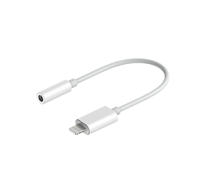Hollyland LTN01 Adaptateur Lightning vers prise casque 3,5 mm - 8 cm